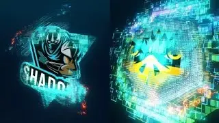 Pixel Scan Logo Reveal After Effects Template | Copied content Templates