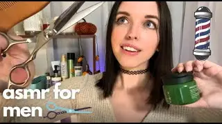 💈 Barbershop RP 💈 Men's Classic Haircut (ASMR) | Soft Spoken, Personal Attention, Hair Combing