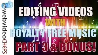 Editing Audio & Royalty Free Music [iMovie FCPX ScreenFlow] Pt 3