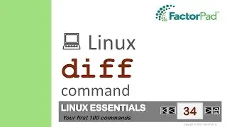 Linux diff command summary with examples