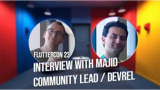 Interview with Majid - Fluttercon 2023 - Invertase DevRel