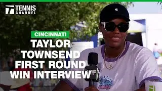 Taylor Townsend Had No Day Off For 3 1/2 Weeks | 2024 Cincinnati 1R