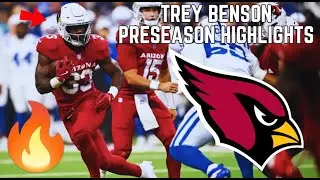 Trey Benson FULL Preseason Highlights 👀🔥|| NFL Preseason 2024 ||