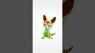 Pocoyo + Nina + Pato vs Animals = Animation 1+1 