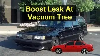 Vacuum tree seal replacement, turbo boost leak (1 of many), Volvo 850, S70, V70, XC70, etc. - VOTD