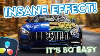 Create Insane Effect in Davinci Resolve 18 *NO PLUGINS NEEDED*