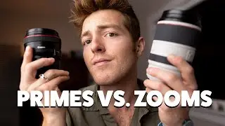 Prime Lenses vs Zoom Lenses - Which is Better? (For Photographers)