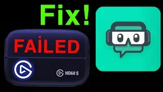 STREAMLABS OBS ELGATO GAME CAPTURE CARD NOT DETECTED DOESNT WORK FIX