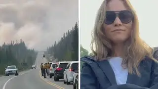 Evacuee says it took 7 hours to drive on highway out of Jasper