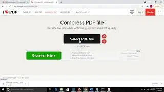 Reduce Size of PDF File-Free