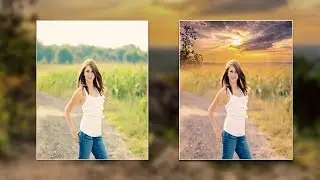 Sunset Color Effect in Photoshop