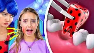 Miraculous Ladybugs Hospital! Awesome Parenting Hacks! GOOD DOCTOR vs BAD DOCTOR!