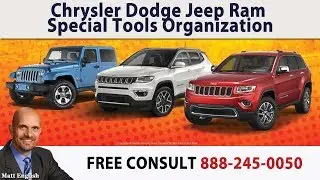 Chrysler Dodge Jeep Ram Special Tools Organization - 888.245.0050 - Tool Room Storage System