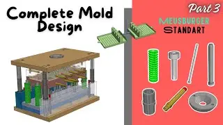 Complete Mold Design and Assembly standar mold Component