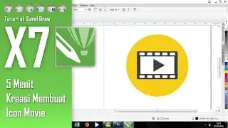 Tutorial Corel Draw X7 - 5 Menit Kreasi Membuat Icon Movie