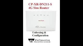 CP PLUS Wireless 4G SIM ROUTER CP-XR-DN211-S | Unboxing and Configuration | Speed Test |