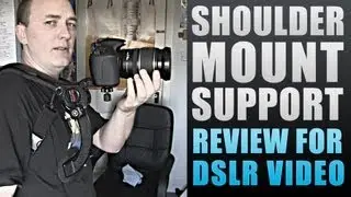 Shoulder Mount Support | DSLR Video Stabilizer | Canon 60d