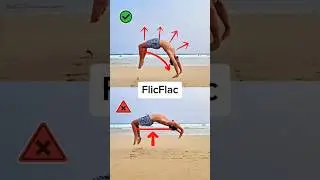 FlicFlac lernen 💪🏻 #flicflac #backhandspring #salto #Backflip #handstand #turnen #gymnastics #sport