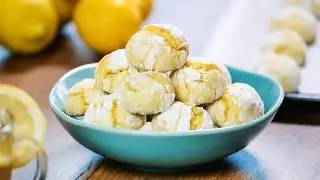 Лимонное печенье