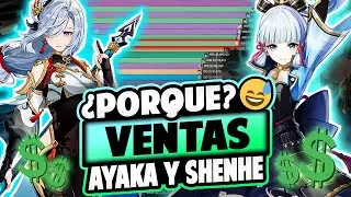 LA COMUNIDAD SIEMPRE ME SORPRENDE 🤣 ¿Shenhe vende mas que Ayaka? | Genshin Impact Español
