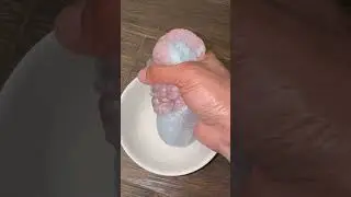 Mixing jelly and glue test