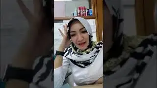 Tante jilbab putih cantik gunung gede