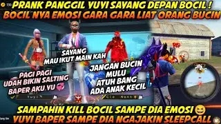 AJAKIN BOCIL & YUYI MAIN RANK SAMPAHIN KILL BOCIL SAMPAI DIA EMOSI😂 PANGGIL YUYI SAYANG AUTO SALTING