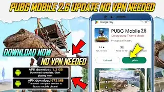 (NO VPN NEEDED) PUBG MOBILE GLOBAL 2.6 UPDATE SETUP | INDIAN SETUP | HOW TO UPDATE PUBG MOBILE 2.6 🔥