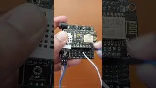 Temperature & Humidity Monitor Using ESP8266, DHT22 & Blynk IoT  #shorts #dht22 #temperaturemonitor