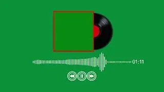 Green Screen Audio Spectrum Player|| No Copyright green screen audio Visualizer | MUSIC EQUALISER