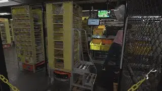 Amazon uses robots, tech to get holiday packages to your door in hours