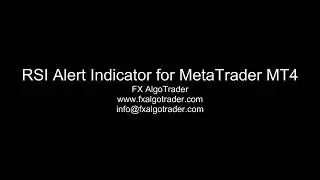 How to get RSI alerts and push notifications in MetaTrader 4