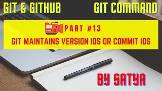 Know About Git Commit IDs And How It Maintains History Of It | Git Commands | Coding Knowledge