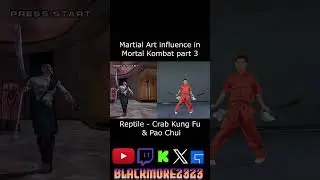 Martial Art influence in Mortal Kombat part 3    