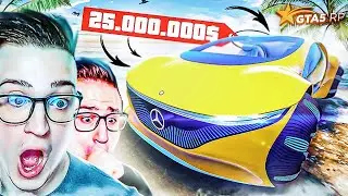 МОЯ НОВАЯ МАШИНА ЗА 25.000.000 БАКСОВ! ОЛЕГ КОФИ, СПАСИБО! (GTA 5 RP/SUNRISE)