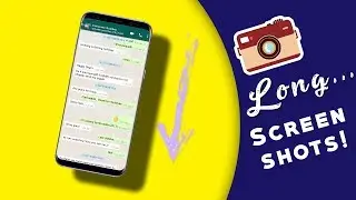 How To : Long Scrolling Screenshots