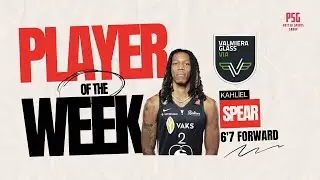 Kahliel Spear is named EuroBasket Player of the Week after another double double for Valmiera!