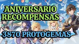 RECOMPENSAS DEL 1ER ANIVERSARIO DE GENSHIN / Genshin Impact / DRAGNEEL