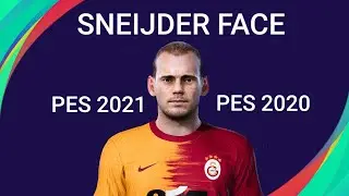 PES 2021 Wesley Sneijder Face Official | Pes 2021 , Pes 2020