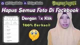 How to delete all photos on Facebook || FitriyaAkuba