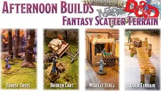 Afternoon Builds - Fantasy Scatter Terrain for DND, Pathfinder, Daggerheart, Mordheim, AOS and more!