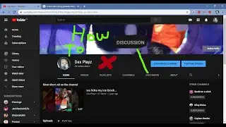 HOW TO REMOVE DISCUSSION TAB FROM YOUR YOUTUBE CHANNEL!! (2020)