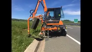 Кошение под барьерным ограждением ILF 1500