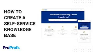 How to Create a Self-Service Knowledge Base