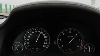 Bmw 740d 140-230 kmph autobahn