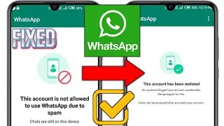 Как исправить, что этой учетной записи не разрешено использовать WhatsApp из-за проблемы со спамом