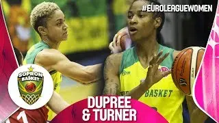 Candice Dupree & Yvonne Turner - Top Plays from Uniqa Sopron vs. Olympiacos