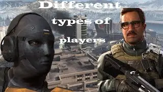 Different types of Modern Warfare players