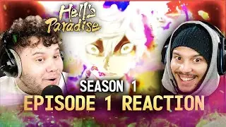 Hells Paradise Season 1 Episode 1 REACTION | Ninjutsu In This World?!