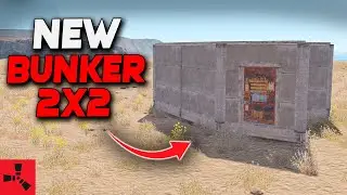 The NEW BUNKER 2X2 In Rust 2024 | Rust Building Tutorial